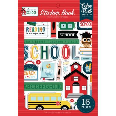 Echo Park First Day Of School Sticker - Sticker Book